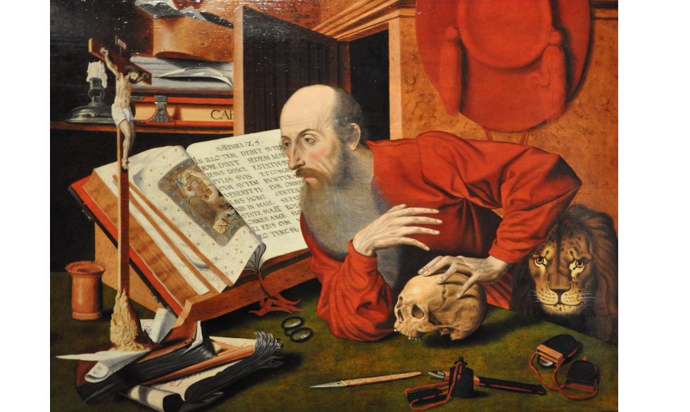Marinus van Reymerswale, Painting of Saint Jerome