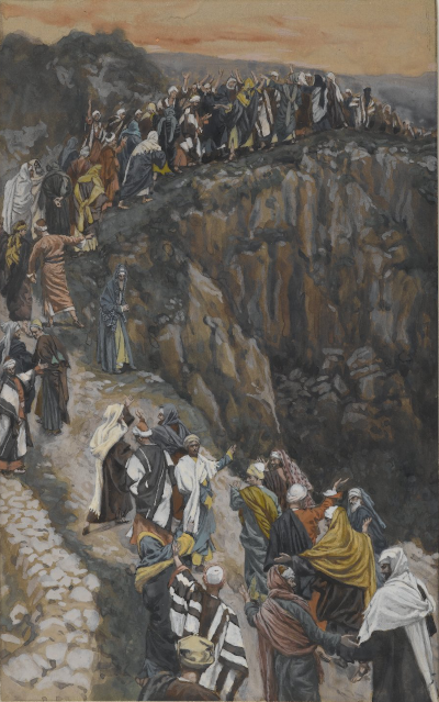 L'escarpement de Nazareth